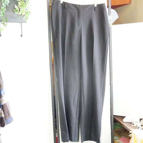 WORTHINGTON Trouser Leg Curvy Fit Black NWT 10L - Picture 1 of 6